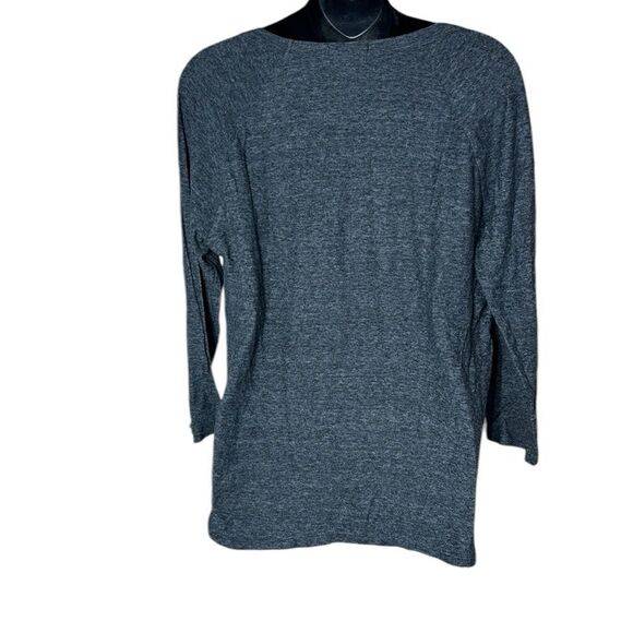 Standard James perse women’s grey scoop neck long sleeve tee size 3 - Picture 2 of 5